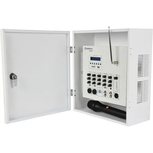 Image of Adastra Adastra SA240 Secure Wall Amplifier + Annoucement UHF Mic In-Store Retail/Commerical AVS-224984