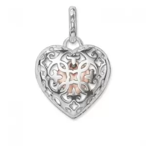 Image of Thomas Sabo Heart Medallion Pendant PE704-415-12