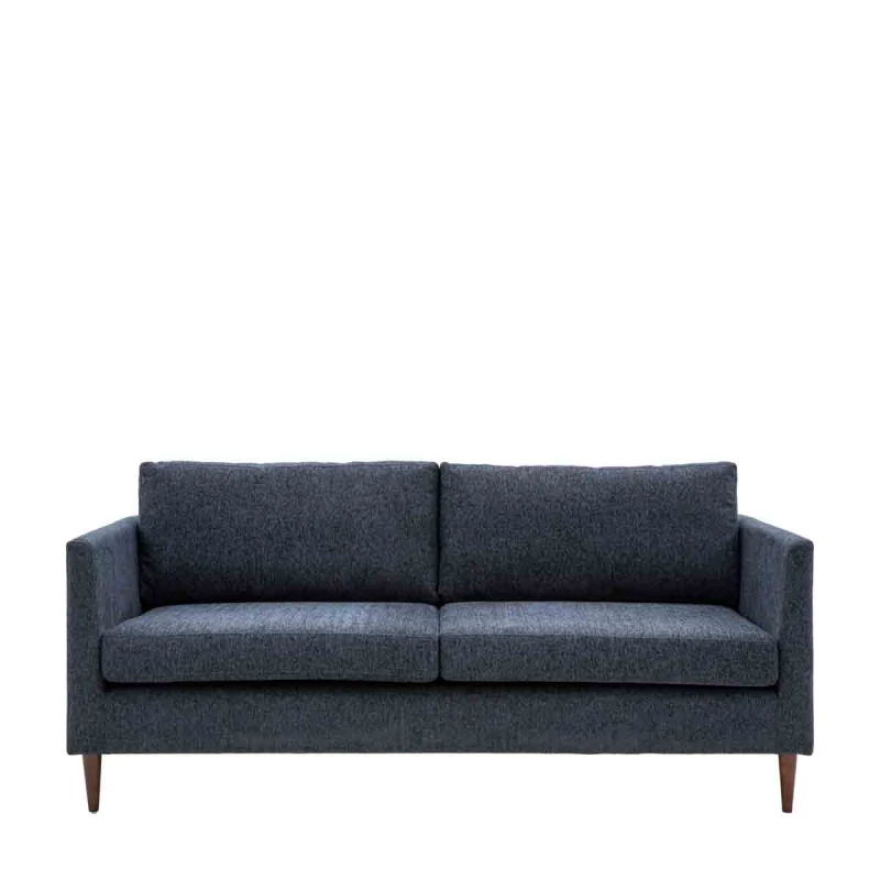 Image of Gallery Interiors Chesterfield Sofa 3 Seater in Charcoal