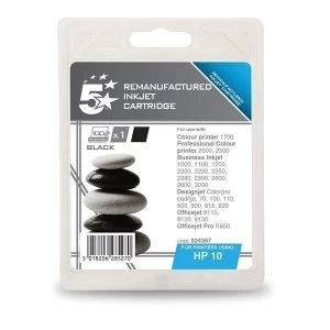 Image of 5 Star Office HP C4844A Black Inkjet Cartridge