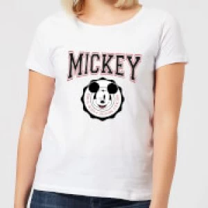 Image of Disney Mickey New York Womens T-Shirt - White - S