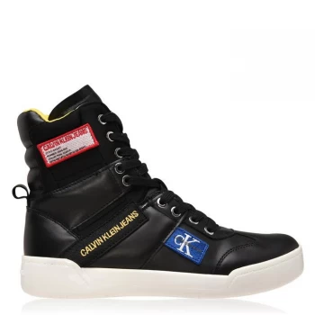 Image of Calvin Klein Jeans Nilla Trainers Ladies - Black