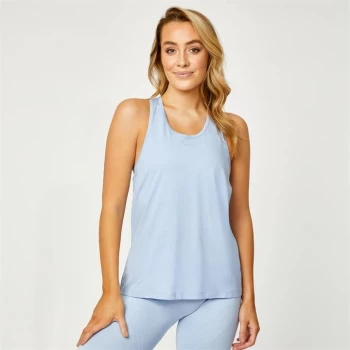 Image of USA Pro Classic Racer Back Sports Tank - Blue