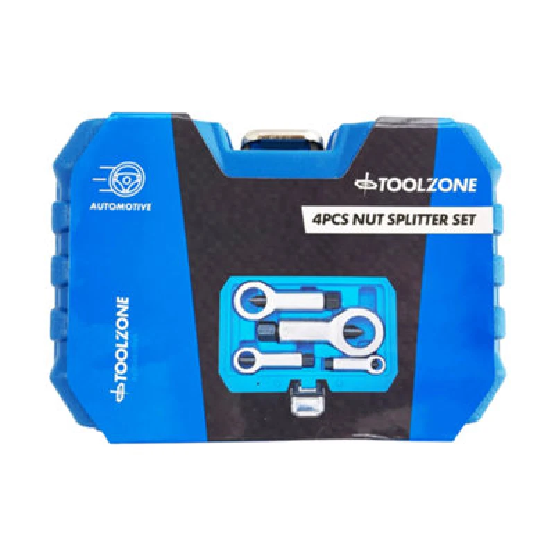 Image of Toolzone 4 Piece Nut Splitter Set KDPAU062
