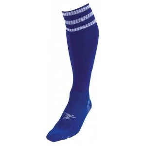 Image of PT 3 Stripe Pro Football Socks LBoys Royal/White