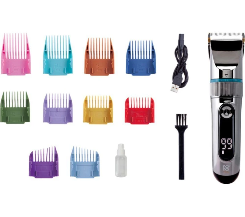 Image of NO NO HC01 Hair Clipper Kit - Silver/Grey 5020260115356