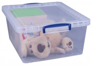 Image of Really Useful 17.5 Litre Plastic Nesting Boxes - Set of 3