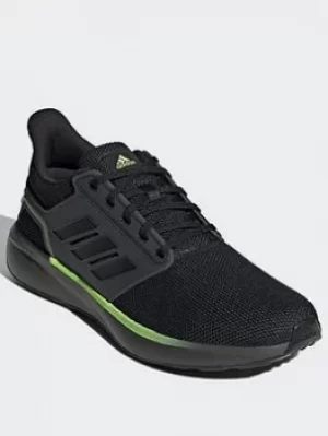 Image of adidas Eq19 Run Winter Shoes, Grey/Black/Green, Size 8, Men