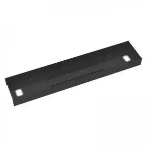 Image of Elev8 lower cable channel with cover for back-to-back 1600mm desks -