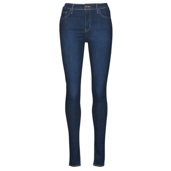 Image of Levis 720 HIRISE SUPER SKINNY womens in Blue - Sizes US 26 / 32,US 27 / 32,US 28 / 32,US 25 / 32,US 30 / 32,US 32 / 32,US 24 / 30,US 25 / 30,US 26 / 3