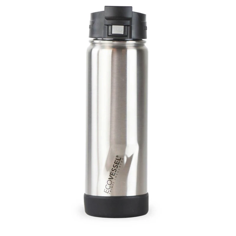 Image of Ecovessel The Perk - 600ml Silver Express unisex 600ml