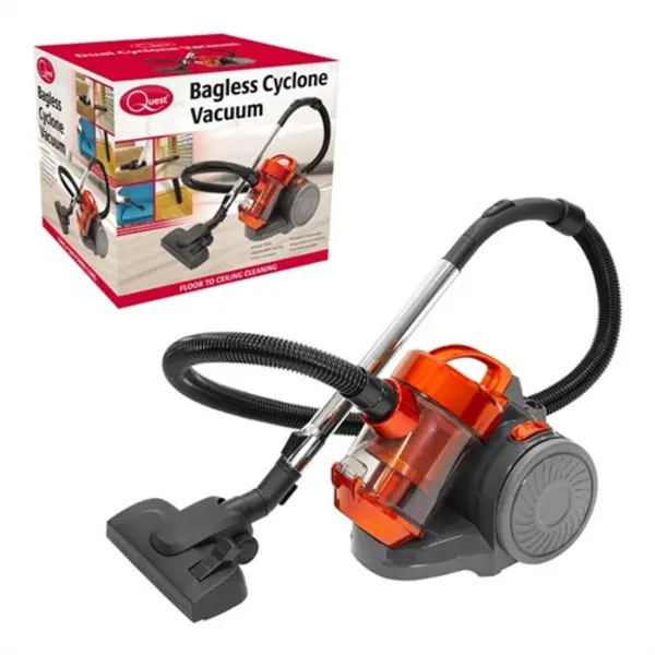 Image of Quest 44889 Compact Bagless Cyclonic Vacuum Cleaner