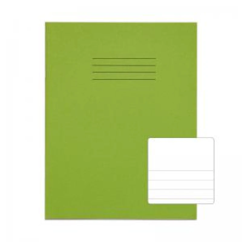 Image of RHINO 9 x 7 Project Book 32 Page, Light Green, TB/F12 (Pack of 100)