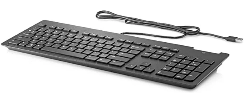 Image of HP 911502-DX1 keyboard Office USB Black