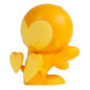 Image of Kidrobot Kronk Love Birds Lovebirds Orange Yellow Vinyl Figure