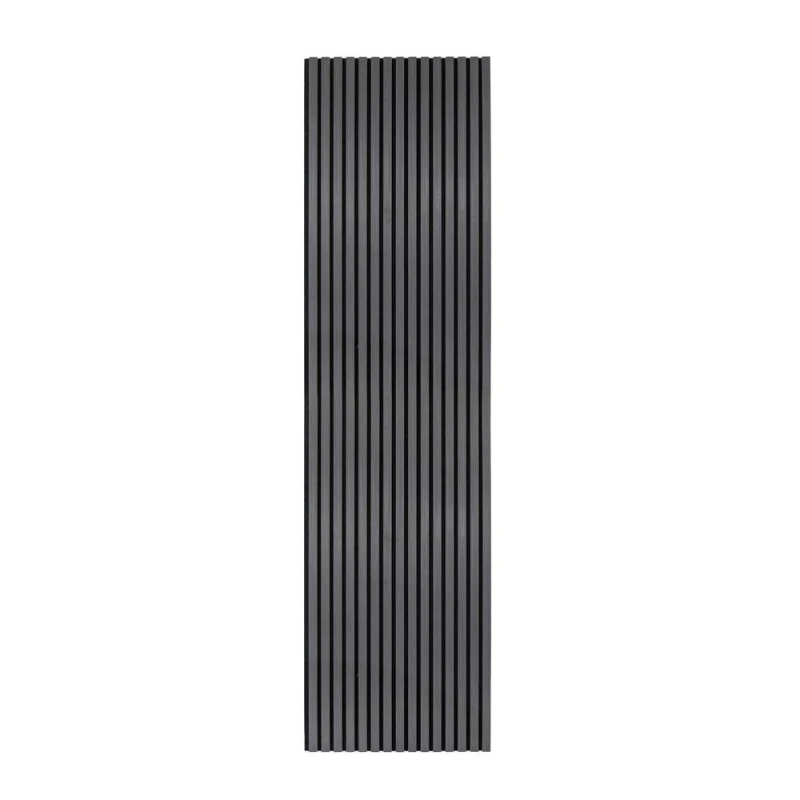 Image of MonsterShop Acoustic Slat Wall Panel Anthracite Grey