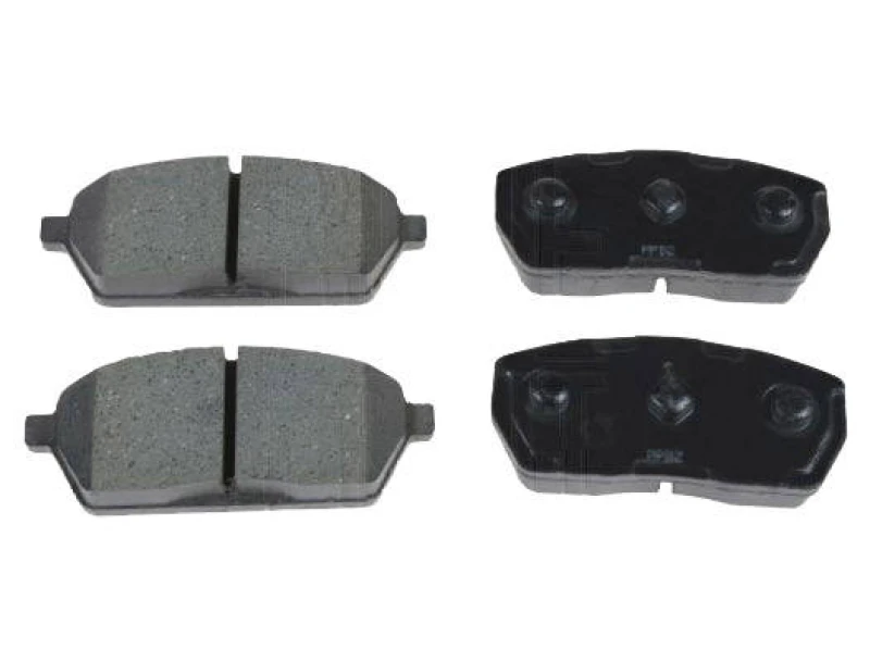 Image of Blue Print Brake Pad set ADK84212 by Blue Print Front Axle BP-ADK84212
