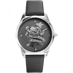 Image of Jean Paul Gaultier Navy Tattoo Ladies Watch