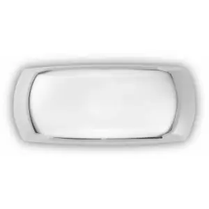 Image of White francy wall light 1 bulb