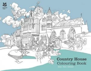Image of The Country House Colouring Book by Amy Jane Adams Book