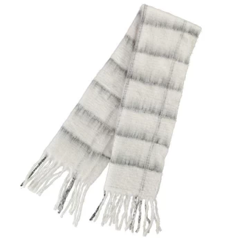 Image of Label Lab Label Lab Chunky Tassel Scarf Womens - White