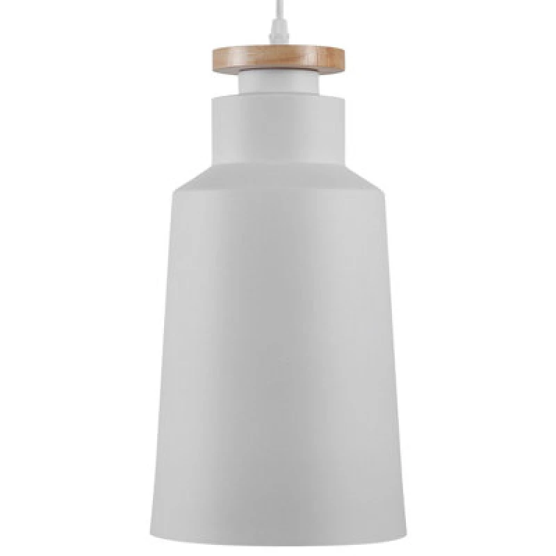 Image of Beliani Modern Pendant Lamp Neva Metal White