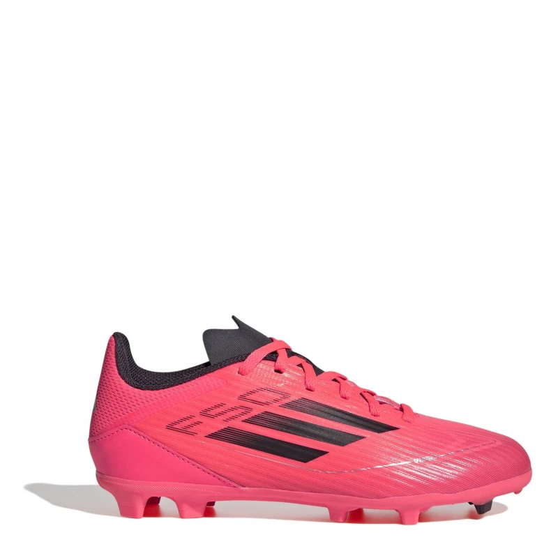 Image of adidas F50 Academy Junior Firm Ground Football Boots - Pink Pink 5