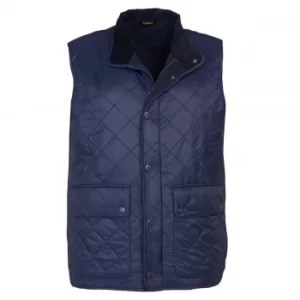 Image of Barbour Mens Rosemount Gilet Navy Small