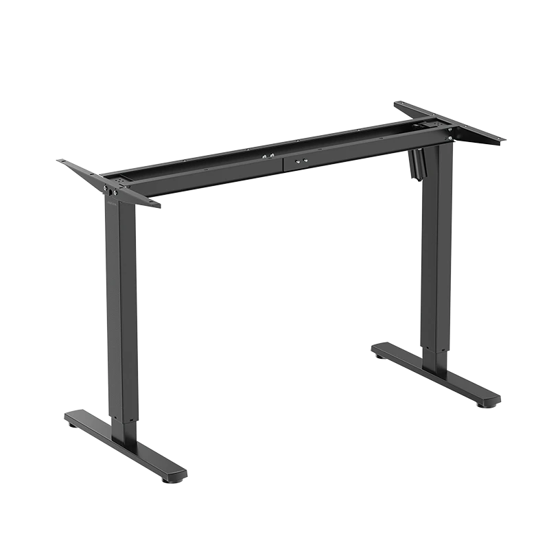 Image of LogiLink Sit-stand desk frame. single motor. black