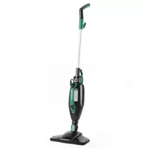Image of Salter SAL01369 14-in-1 1300W Upright Floor Steamer Cleaner - Black and Green