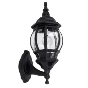 Image of Windsor IP44 Up/Down Wall Lantern in Black
