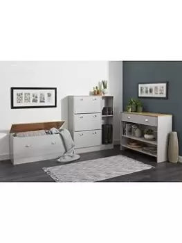 Image of Lloyd Pascal Henley Console With 2 Shelves