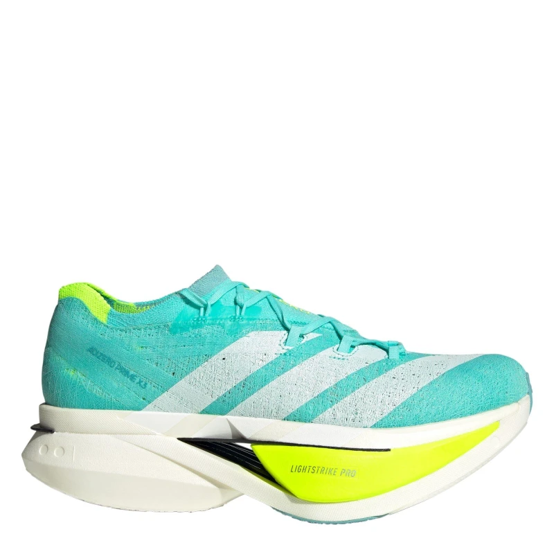 Image of adidas Adizero Prime X3 STRUNG Running Shoes Mens Flash Aqua male 8 (42)
