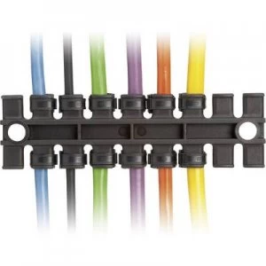 Image of Icotek ZL 103 Strain relief strip Polyamide Black