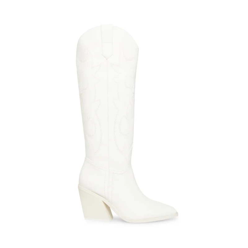 Image of Steve Madden Womens boots Steve Madden Arizona Blanc Female 36