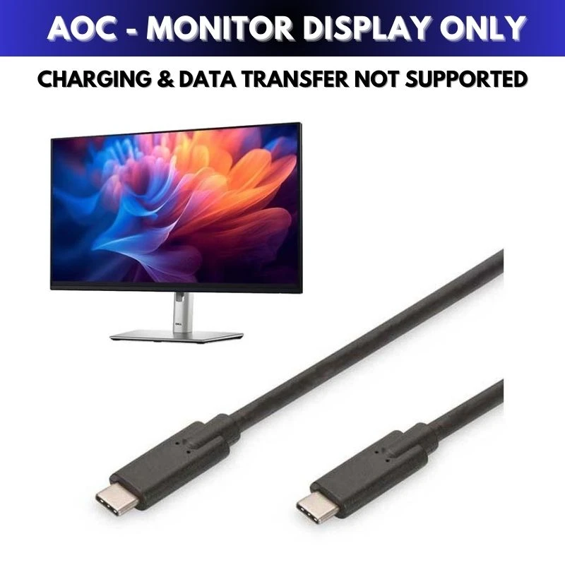 Image of FDL 5M USB-C TO USB-C AOC DISPLAY / MONITOR CABLE (P-P)