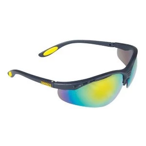 Image of DEWALT Reinforcer Safety Glasses - Fire Mirror