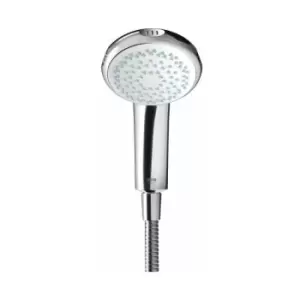 Image of Mira Showers - Mira Logic Adjustable Mode Shower Head Chrome - Silver