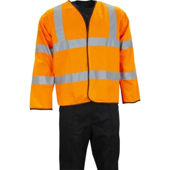 Image of Hi-vis Lightweight Jackets, EN20471, Orange - L