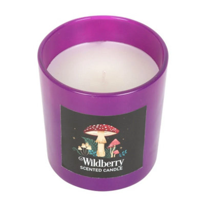 Image of Something Different Something Different Wildberry Scented Candle in Off White Off White One Size Unisex 5063425429066