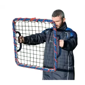 Image of Precision Hand Held Ball Rebounder (One Size) (Blue/Red)
