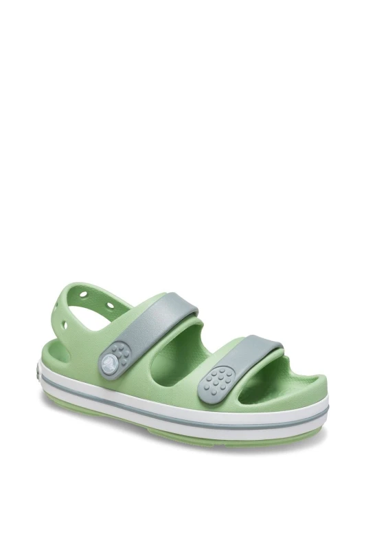 Image of Crocs Crocband Play Sandal in Green Size: Infant 4 Green Unisex Infant 4