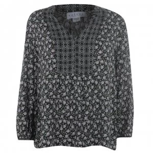 Image of Velvet Mix Top Ladies - Multi