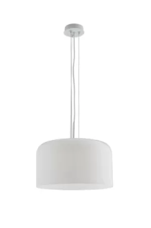 Image of Gibus Shiny Dome Ceiling Pendant, White, E27