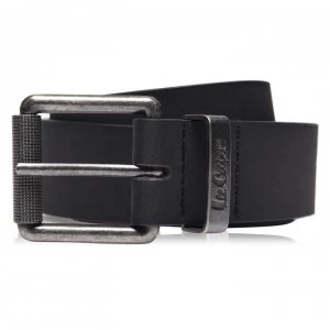Image of Lee Cooper Plain Belt Mens - Black