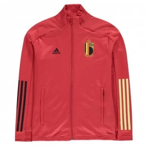 Image of adidas Belgium Tracksuit Jacket - Red/Black