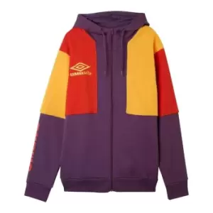 Image of Umbro Fleece Zip Hoodie Mens - Multi