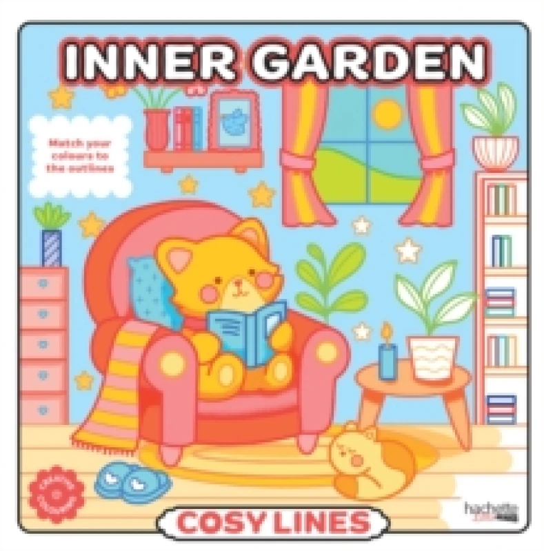 Image of Inner Garden - Cosy Colo : A creative colouring book to match the colours to the outlines Paperback / softback