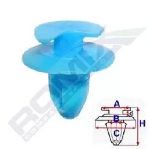 Image of ROMIX Clip, trim-/protection strip 11002 14188282,46306526,92511089