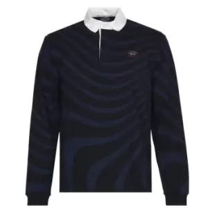 Image of PAUL AND SHARK Archinio Rugby Polo - Blue